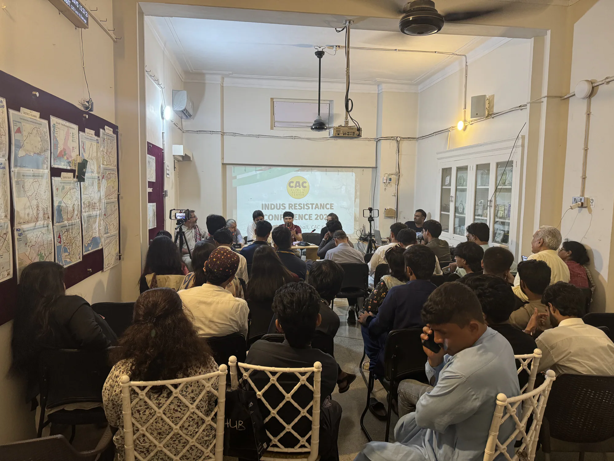 Participants at a Climate Action Center cross-project public programme
