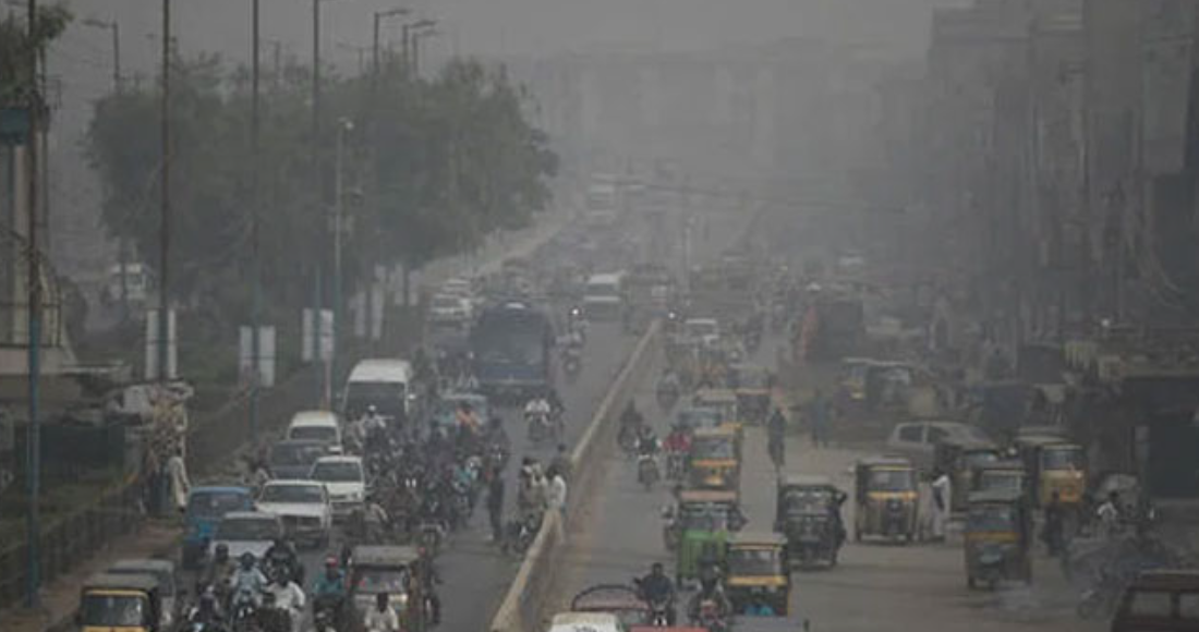 Karachi smog:public to wear face masks